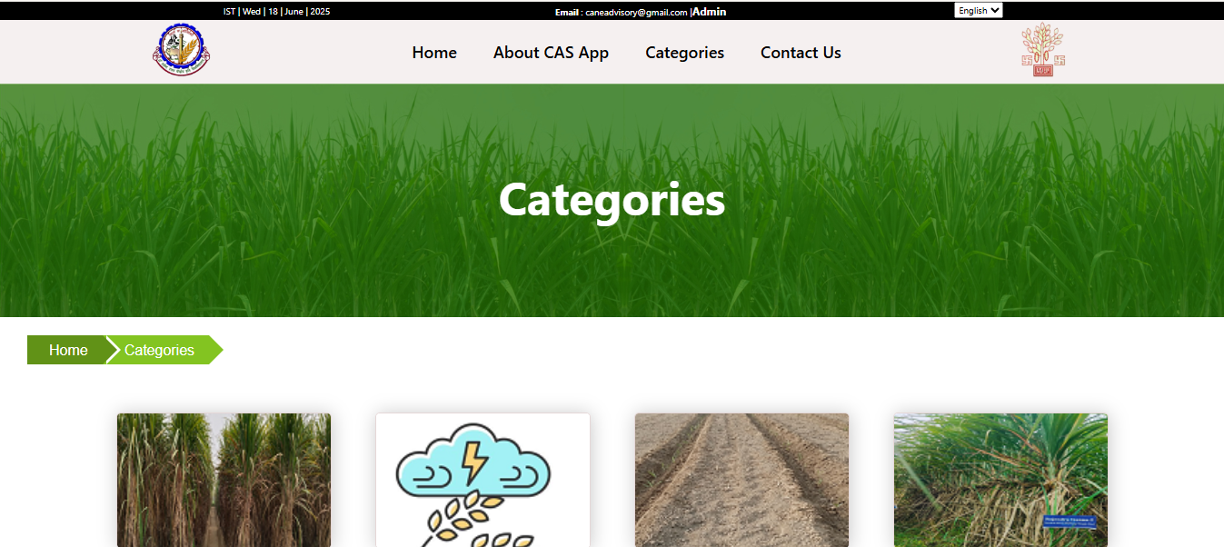 Android App for Sugarcane Advisory